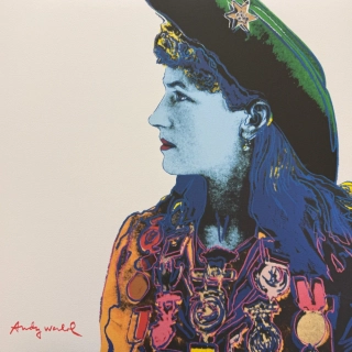 Andy Warhol - Annie Oakley x/2400 - 60x60cm, limitovaná edice CMOA s certifikátem