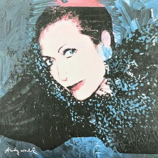 Andy Warhol - Madame Helene Rochas 513/2400 - 60x60cm, limitovaná edice CMOA s certifikátem
