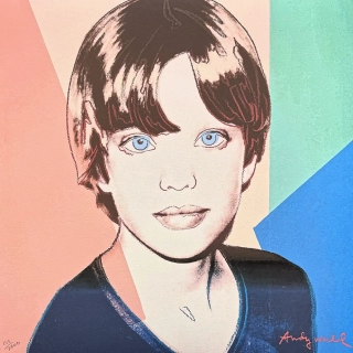 Andy Warhol - Bruno Bischofbergers Daughter 152/2400 - 60x60cm, limitovaná edice CMOA s certifikátem